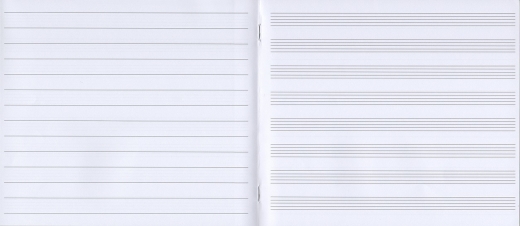 Music Dictation Book - 8 Stave - 48 Page