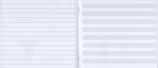 Music Dictation Book - 8 Stave - 48 Page