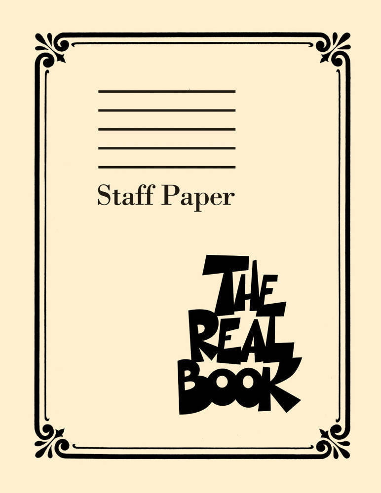 The Real Book - Staff Paper - 9 Stave