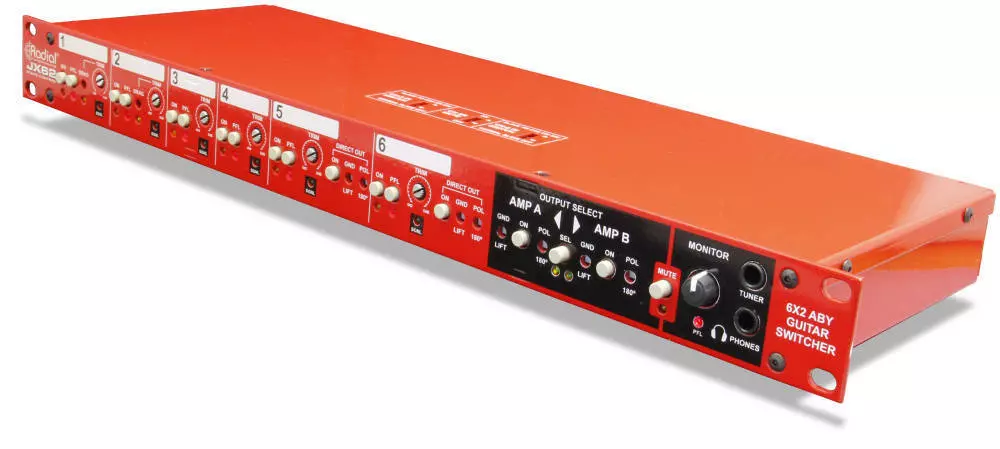 JX62 Guitar and Amp Stage Switcher