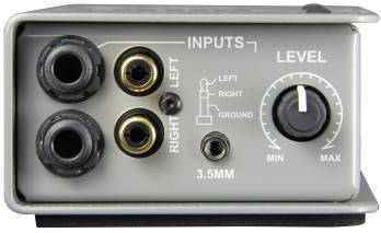 Trim Two Stereo DI with Level Control