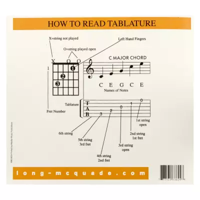 Student Guitar Book - Staff Lines/TAB/Grid - 24 Page