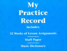Hal Leonard - My Practice Record - Booklet - 32 Page