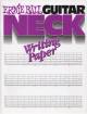 Ernie Ball - Guitar Neck Writing Paper - 5 Neck/15 Fret - 48 Page