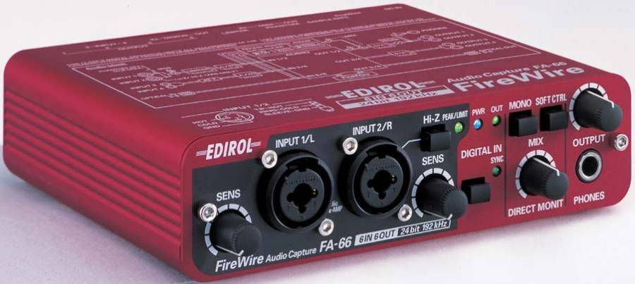 Edirol - FA-66 - Firewire Interface