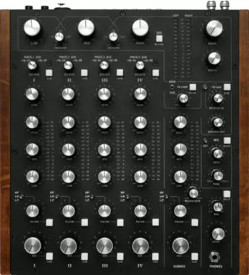 Rotary Mixer with Dual USB for DJ Sharing