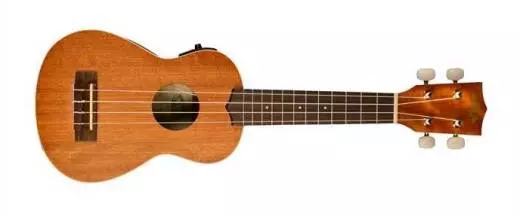 Mahogany Soprano Ukulele with Electronics