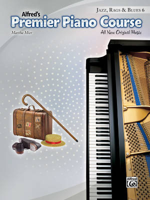 Alfred Publishing - Premier Piano Course: Jazz, Rags & Blues 6 - Mier - Book