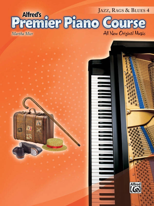 Premier Piano Course: Jazz, Rags & Blues 4 - Mier - Book