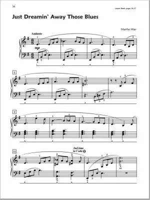 Premier Piano Course: Jazz, Rags & Blues 4 - Mier - Book