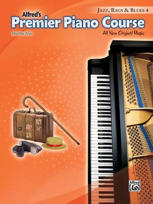 Alfred Publishing - Premier Piano Course: Jazz, Rags & Blues 4 - Mier - Book