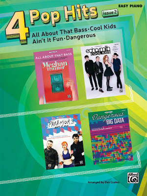 Alfred Publishing - 4 Pop Hits: Issue 2 - Coates - Easy Piano