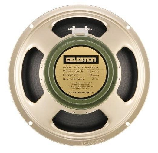 G12M-25 Greenback 12\'\' Speaker 16 Ohm