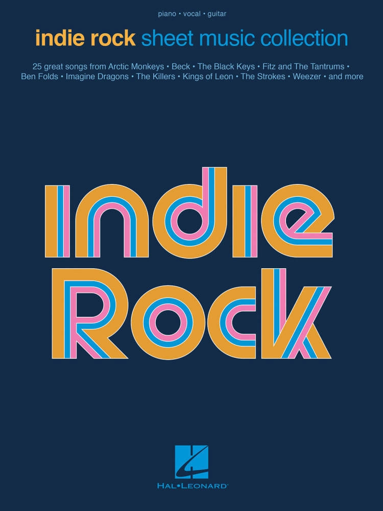 Indie Rock Sheet Music Collection - Piano/Vocal/Guitar