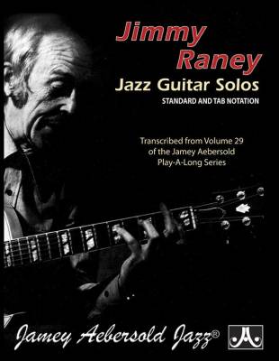 Aebersold - Jimmy Raney Jazz Guitar Solos: Standard and TAB Notation