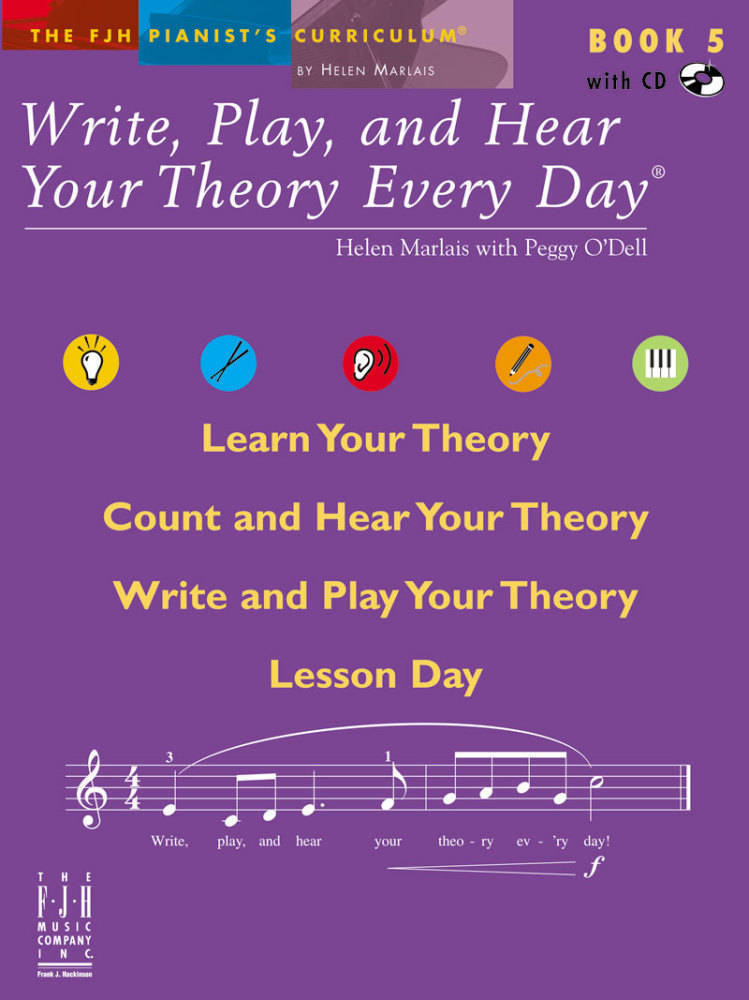 Write, Play, and Hear Your Theory Every Day, Book 5 - Marlais/O\'Dell - Book/CD