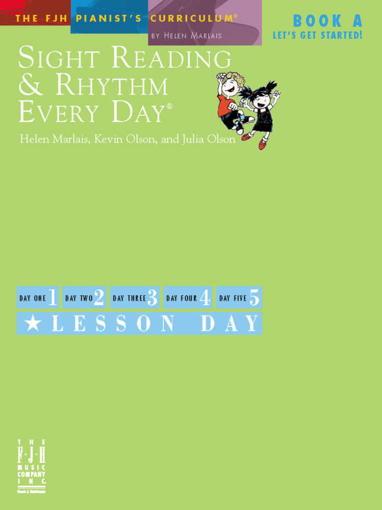 Sight Reading & Rhythm Every Day - Let\'s Get Started, Book A - Marlais/Olson/Olson - Piano