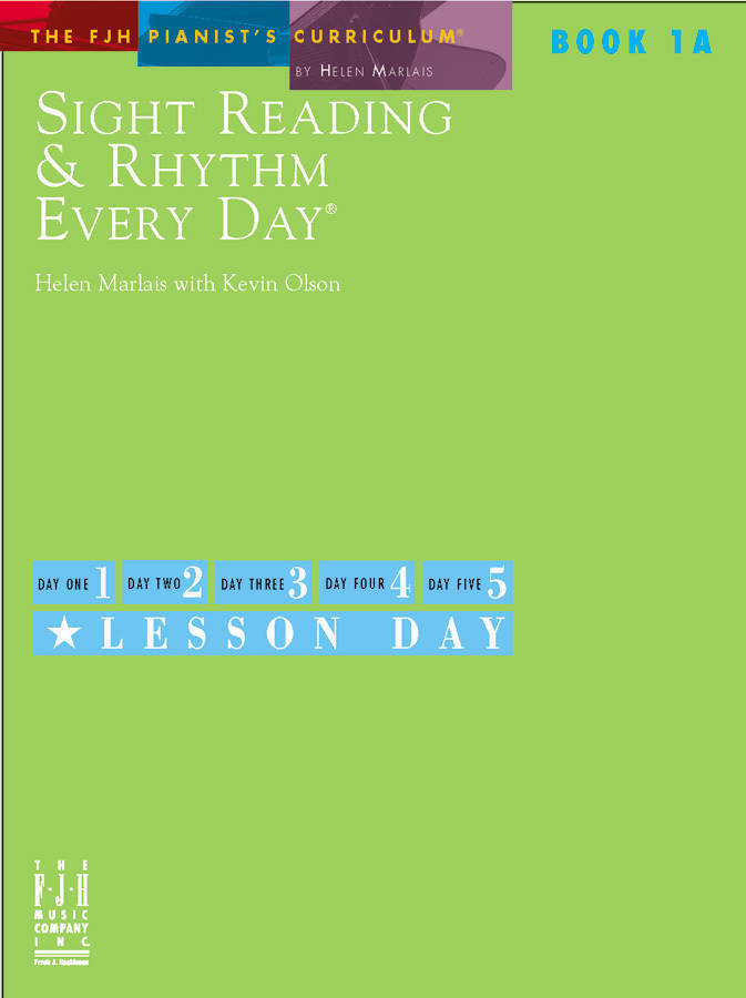 Sight Reading & Rhythm Every Day, Book 1A - Marlais/Olson - Piano
