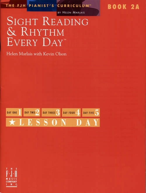 Sight Reading & Rhythm Every Day, Book 2A - Marlais/Olson - Piano