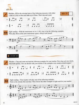 Sight Reading & Rhythm Every Day, Book 2A - Marlais/Olson - Piano