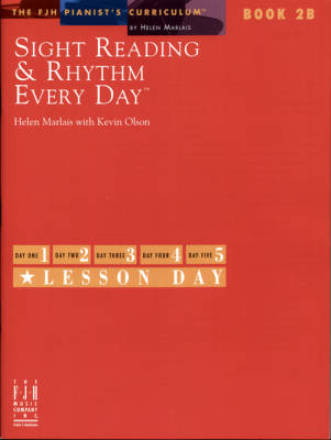 FJH Music Company - Sight Reading & Rhythm Every Day, Book 2B - Marlais/Olson - Piano