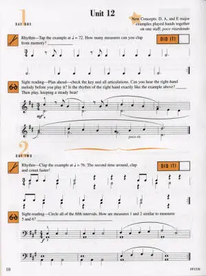 Sight Reading & Rhythm Every Day, Book 2B - Marlais/Olson - Piano