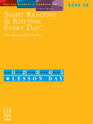 FJH Music Company - La lecture  vue et le rythme au quotidien, Livre 3B - Marlais/Olson - Piano