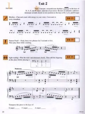 Sight Reading & Rhythm Every Day, Book 6 - Marlais/Olson - Piano
