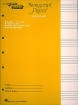 Hal Leonard - E-Z Play Today Wide Staff Manuscript Paper - 6 Stave - 48 Pages