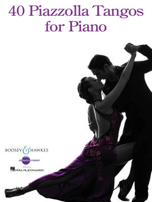 Boosey & Hawkes - 40 Piazzolla Tangos for Piano - Piazzolla - Book