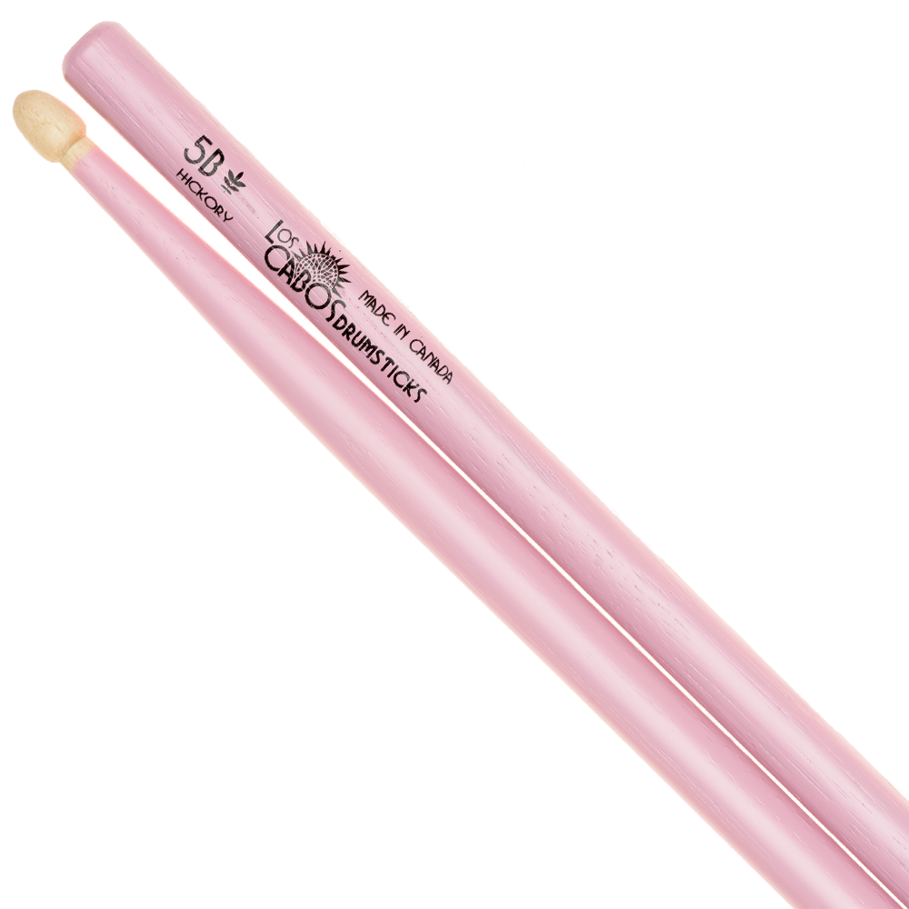 5B Pink Drumsticks - Hickory
