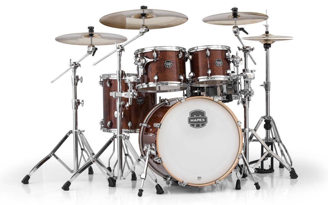 Armory Shell Pack 20,10,12,14, Snare - Trans Walnut