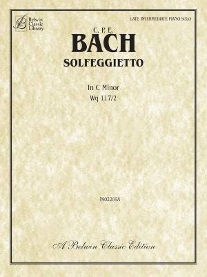 Belwin - Solfegietto in C Minor, Wq117/2