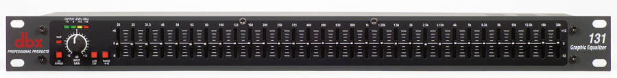 131 - Single Channel 31 Band Graphic EQ