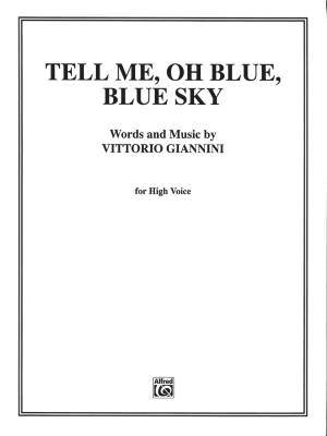 Belwin - Tell Me Oh Blue, Blue Sky!