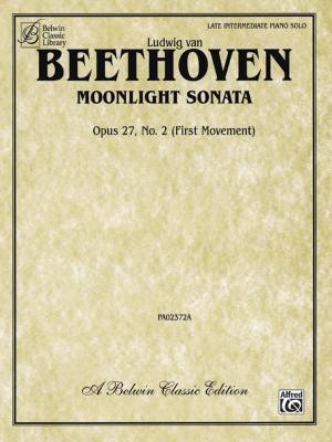 Belwin - Moonlight Sonata, Op. 27, No. 2 (First Movement)