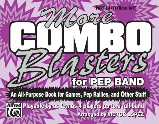 Belwin - More Combo Blasters for Pep Band