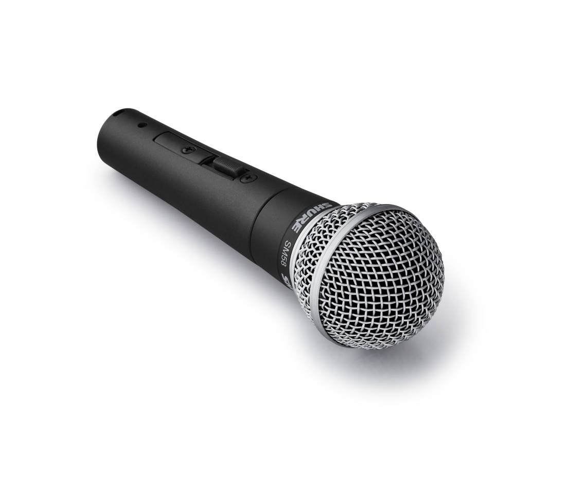 Shure SM58S Unidirectional/Cardioid Dynamic Mic With ON/OFF Switch