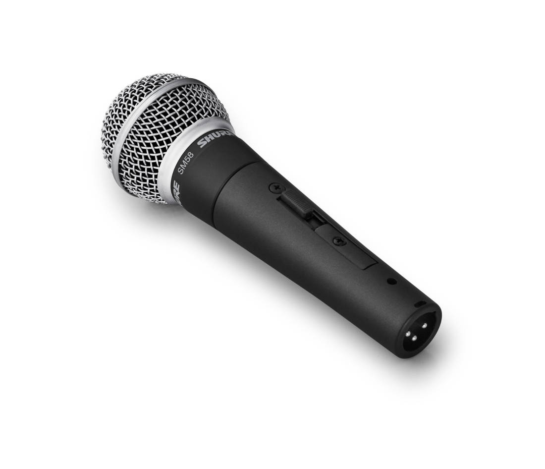 Shure SM58S Unidirectional/Cardioid Dynamic Mic With ON/OFF Switch