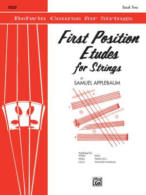 Belwin - First Position Etudes for Strings