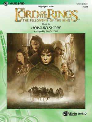 Belwin - <I>The Lord of the Rings: The Fellowship of the Ring,</I> Highlights from