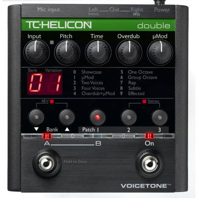 DTM・DAW TC-Helicon VoiceTone Double TC-Helicon VoiceTone Double | Long & McQuade