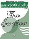 Belwin - Classic Festival Solos (B-Flat Tenor Saxophone), Volume 2 Piano Acc.