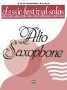 Belwin - Classic Festival Solos (E-Flat Alto Saxophone), Volume 1 Solo Book