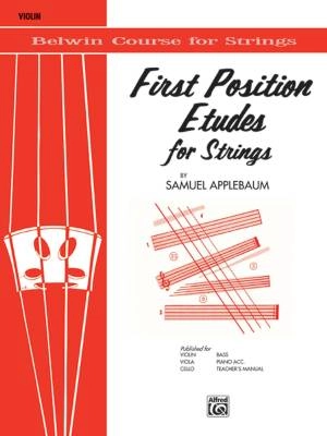 Belwin - First Position Etudes for Strings