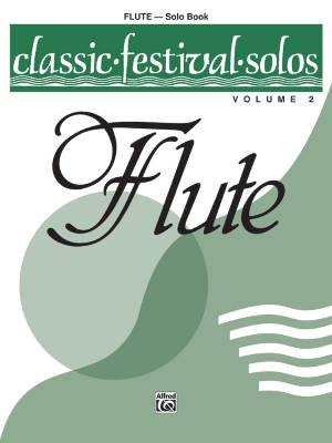 Belwin - Classic Festival Solos (C Flute), Volume 2 Solo Book