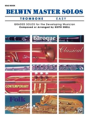 Belwin Master Solos, Volume 1 (Trombone)