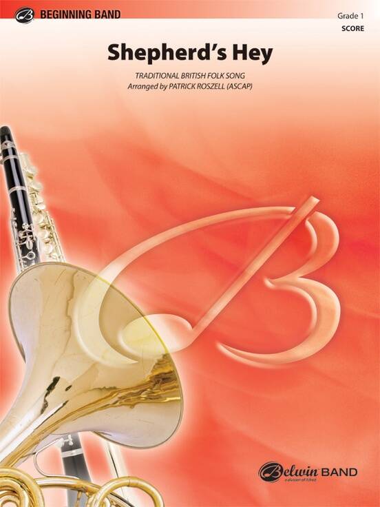 Shepherd\'s Hey - Roszell - Concert Band - Gr. 1