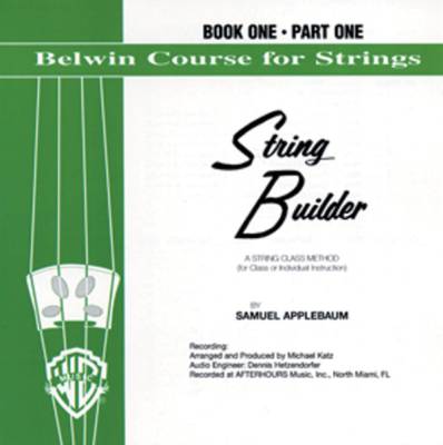 Belwin - Belwin String Builder Accompaniment Recordings, Book One