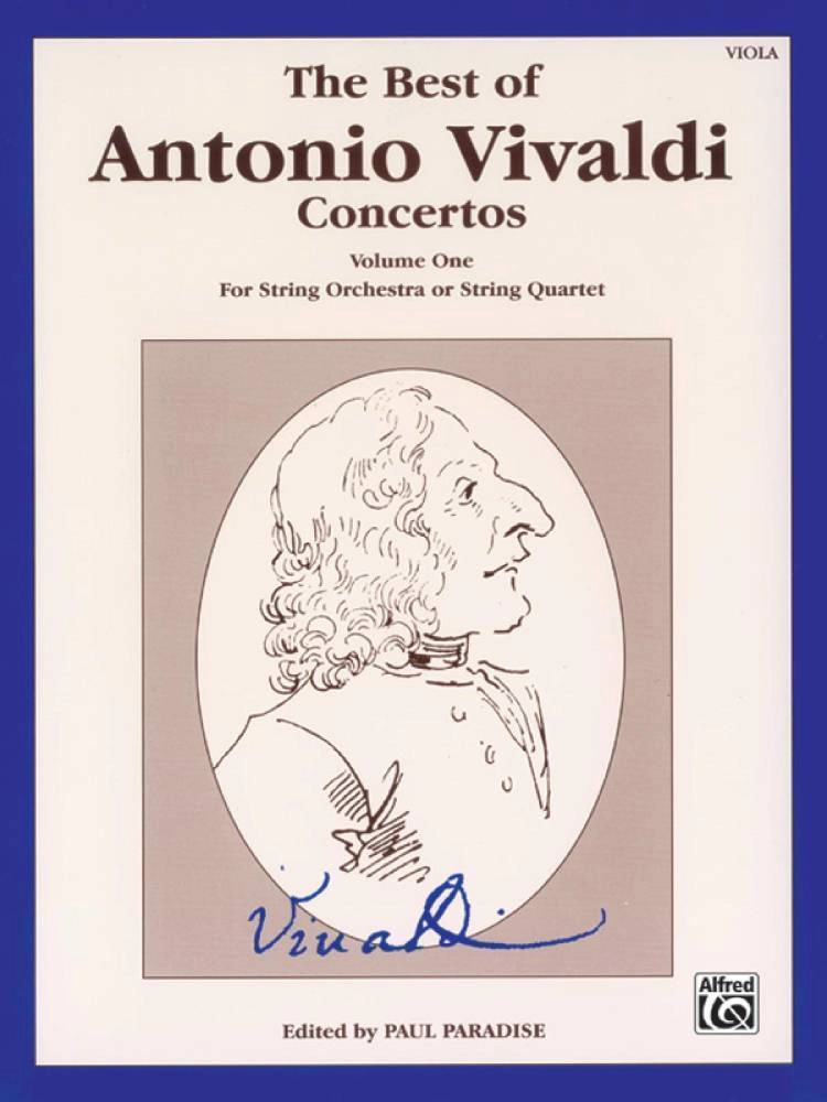 The Best of Antonio Vivaldi Concertos, Volume One